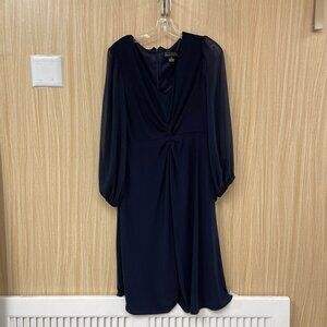 Jessica Howard Navy Dress Size 12 Petite